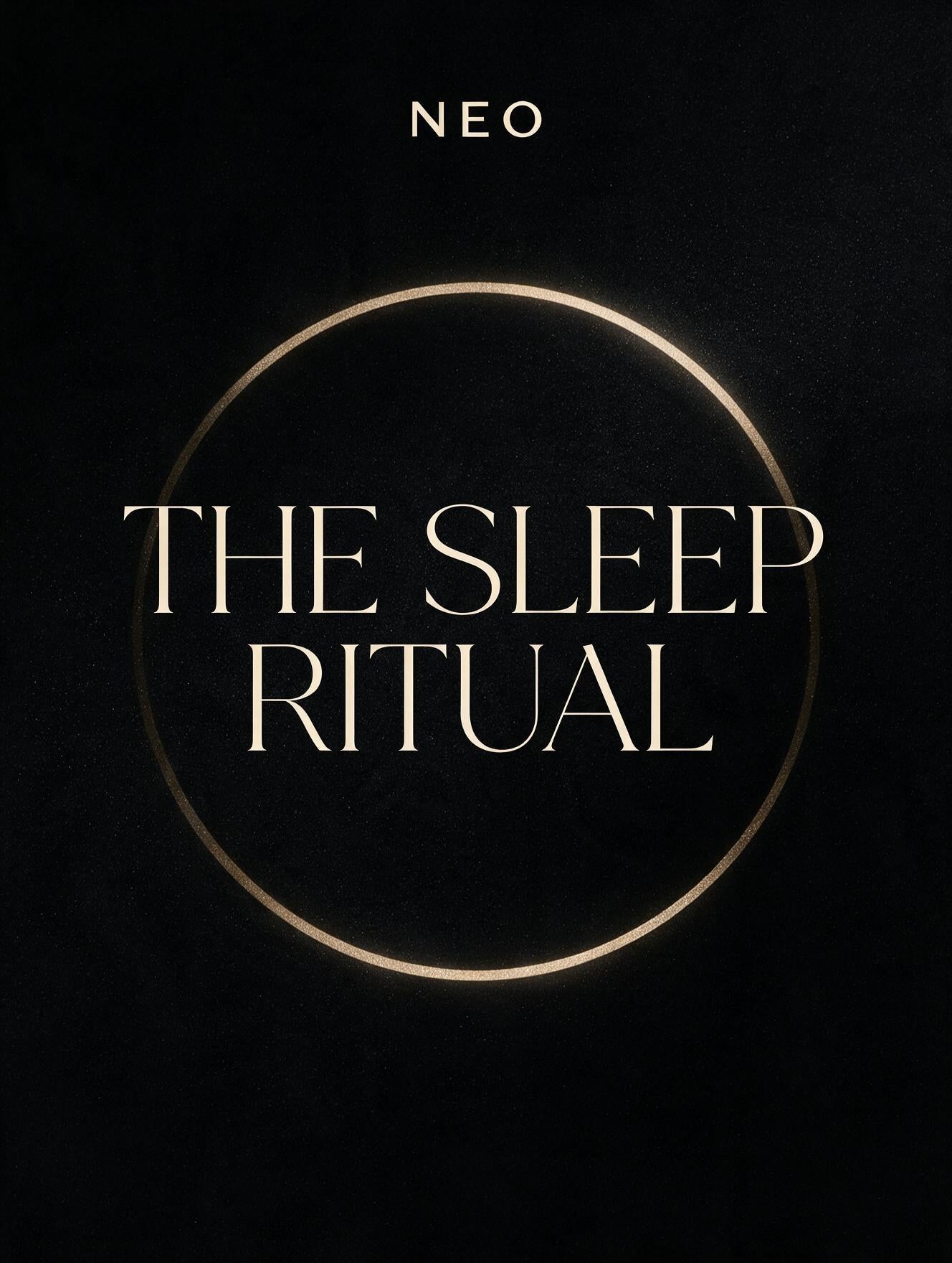 NEO Sleep Ritual eBook cover